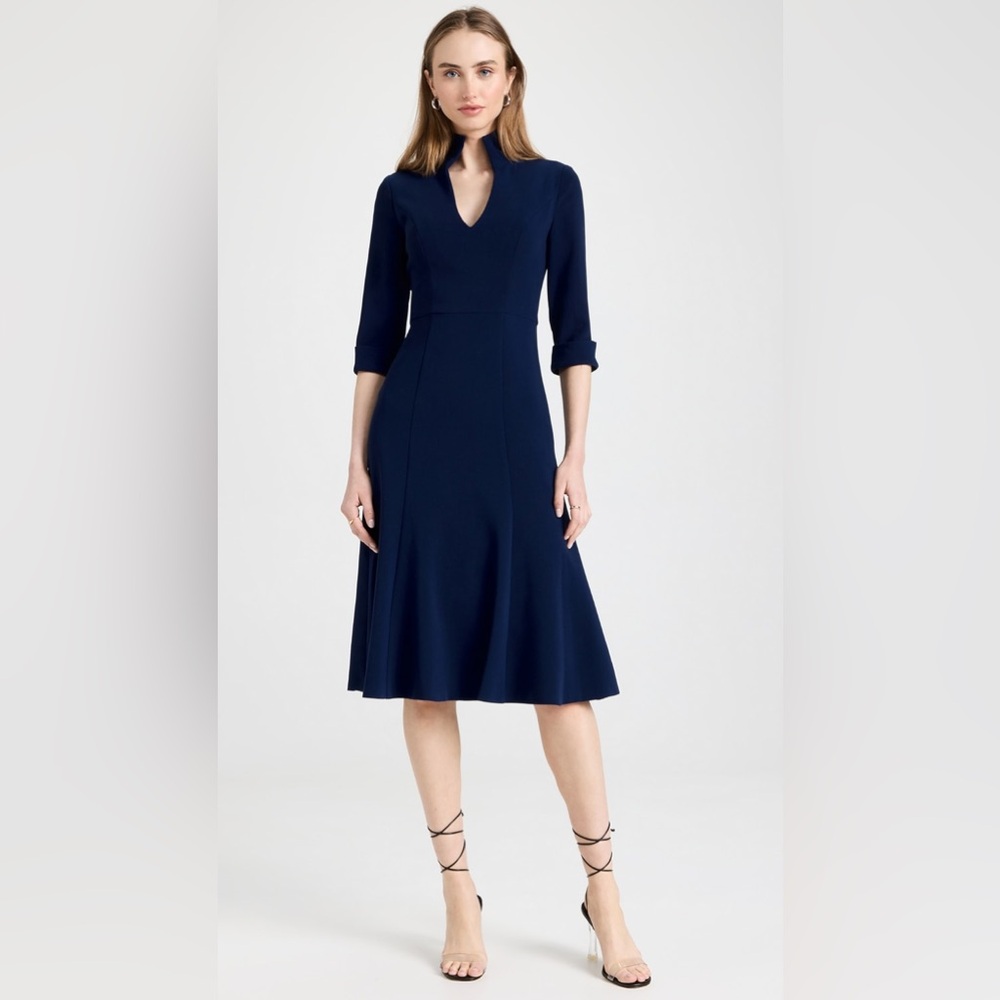 Black Halo Kensington Midi Dress Size 2